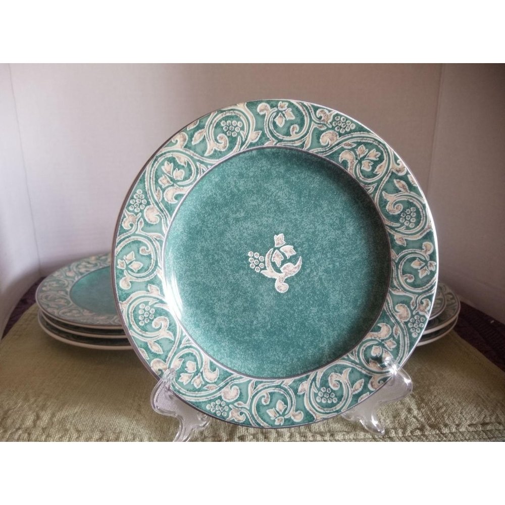 (7) Sango Fairmont Salad Plates Dishes
